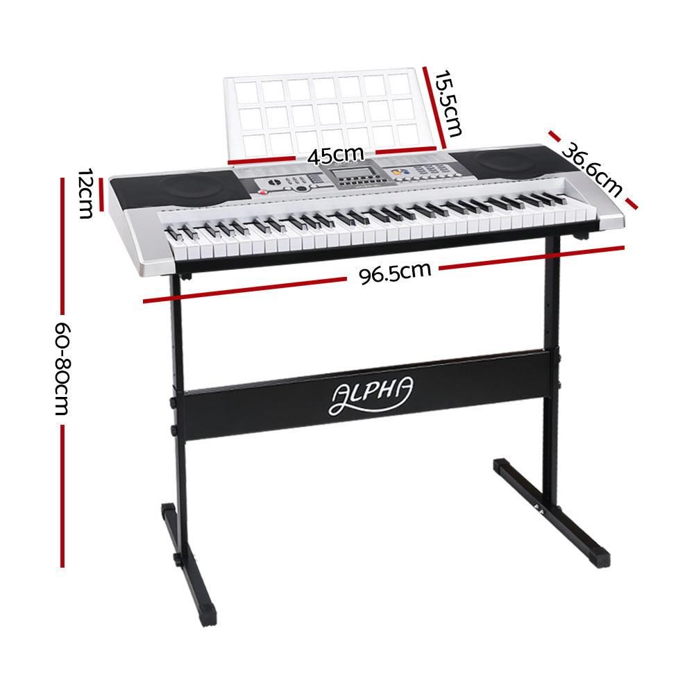 Alpha 61 Keys Electronic Keyboard