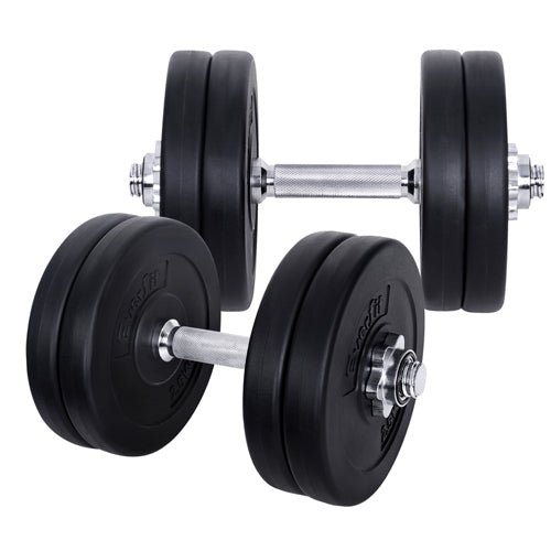 Everfit Fitness Gym Exercise Dumbbell Set 25kg