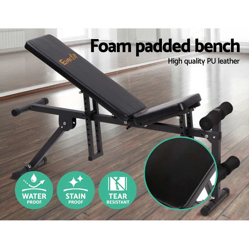 Everfit adjustable best sale weight fid bench