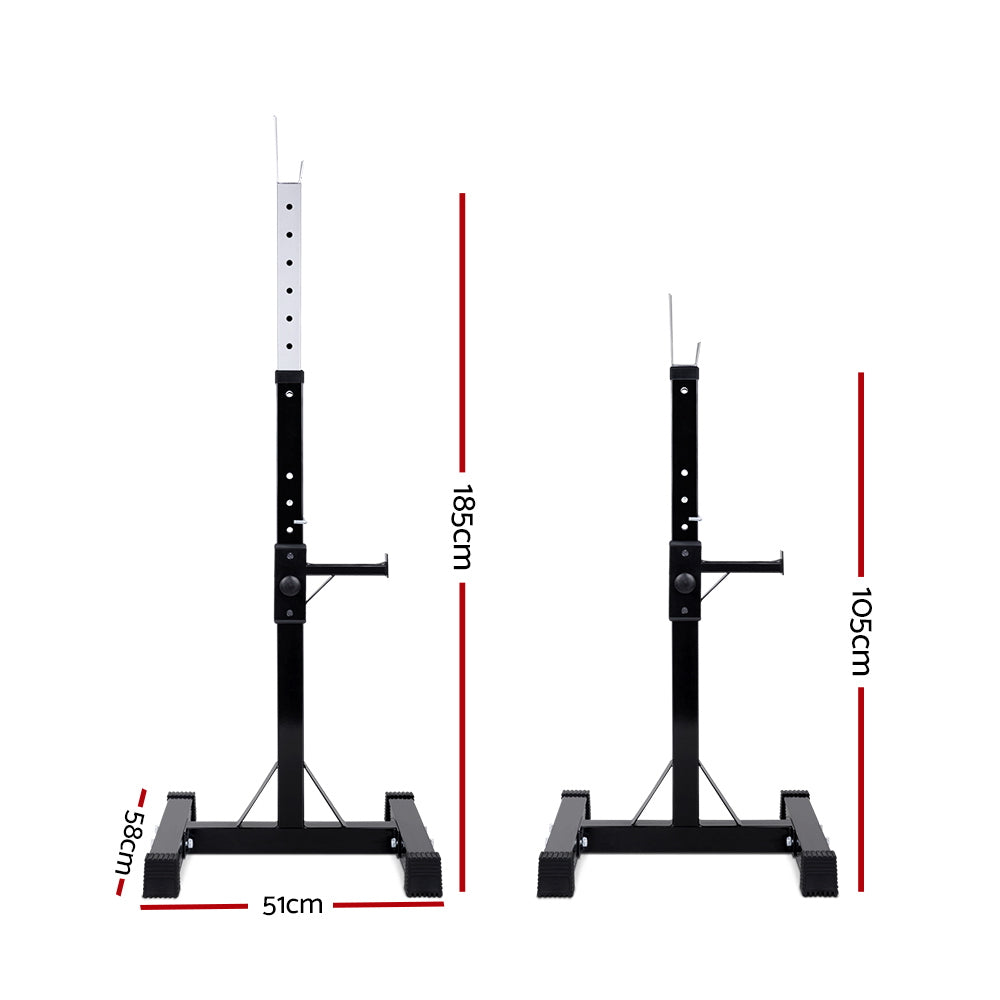 Everfit Squat Rack Bench Press Weight Lifting Stand