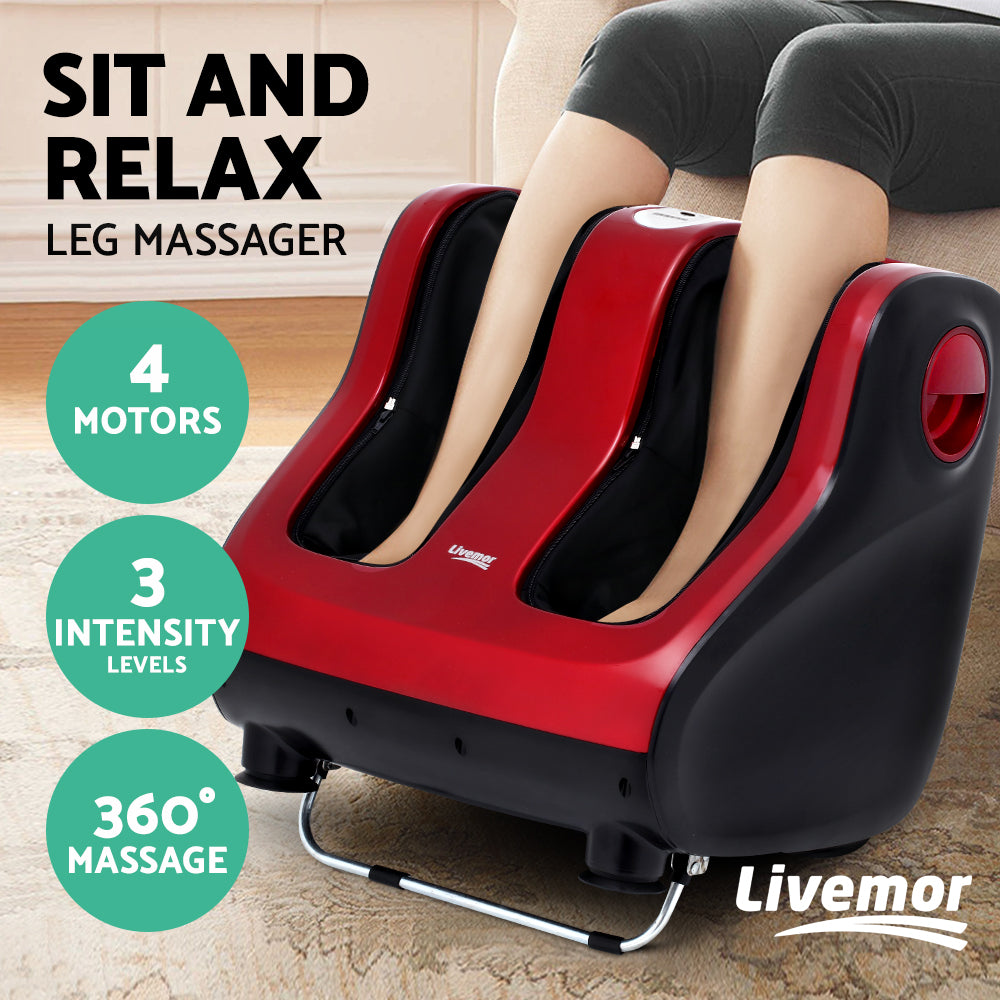 Livemor Foot Massager - Red