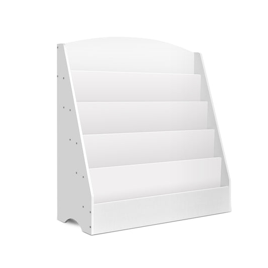 Artiss 5 Tier Kids Bookshelf - White