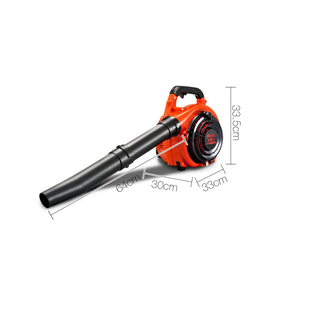 Giantz 36CC Petrol Blower and Vacuum - Orange & Black