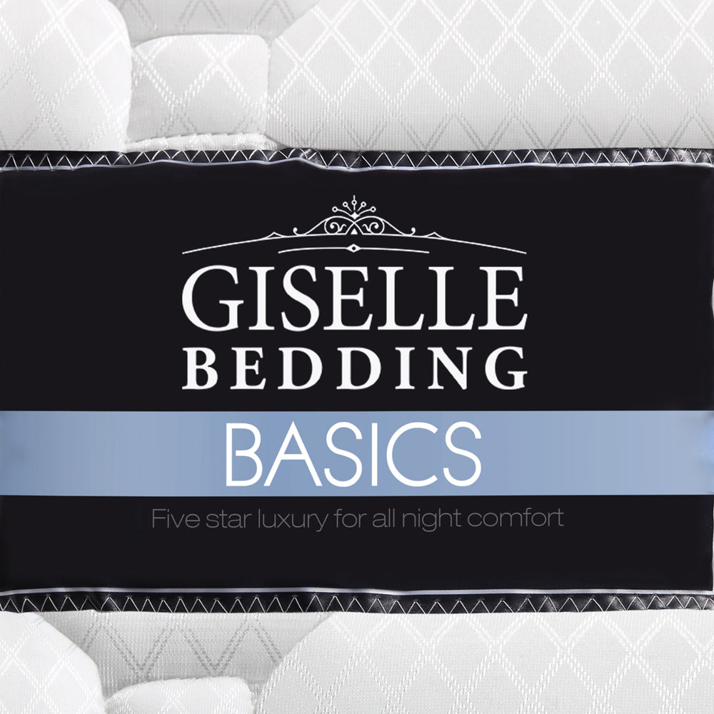 Giselle Bedding Peyton Pocket Spring Mattress 21cm Thick Single