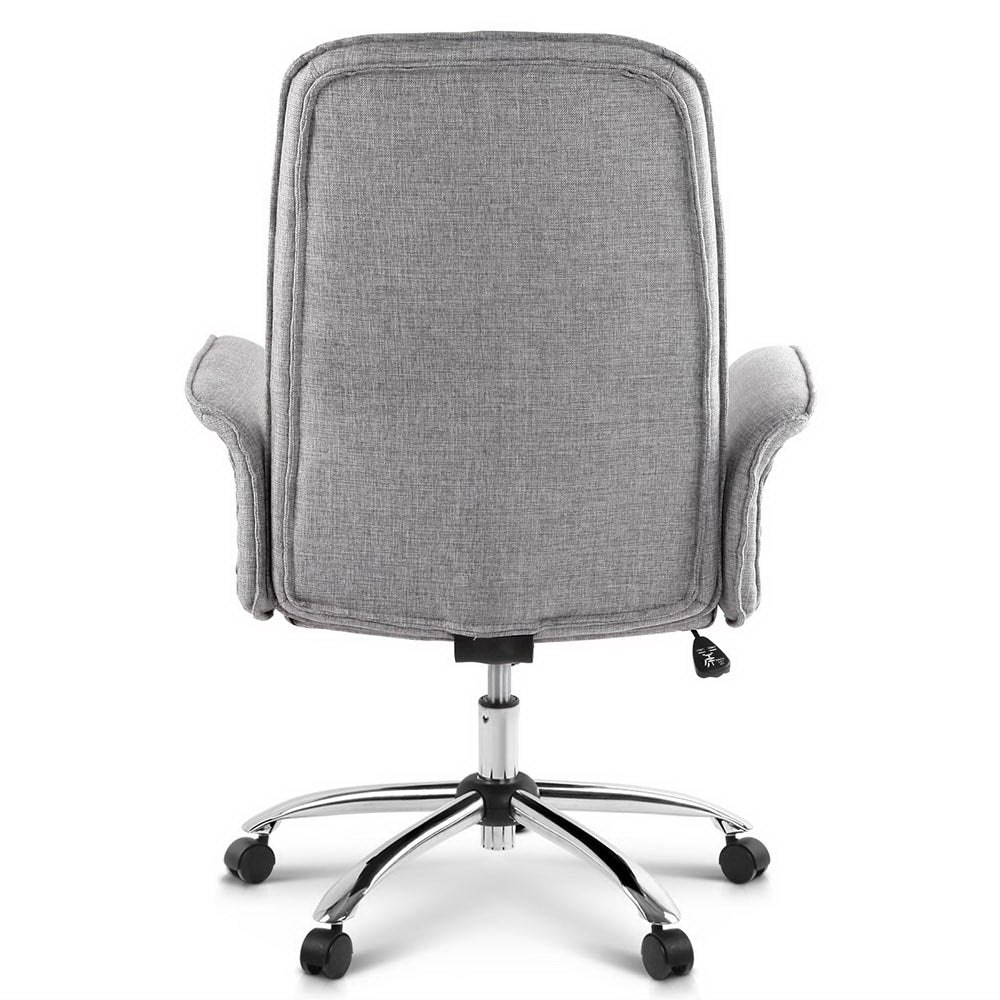 Artiss Fabric Office Chair Grey