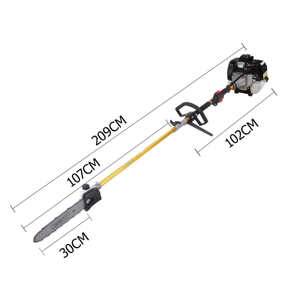 Giantz 65cc 3 Extension Pole Chainsaw