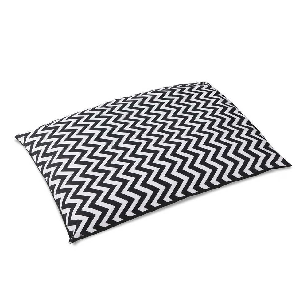 i.Pet Extra Extra Large Canvas Pet Bed - Black & White