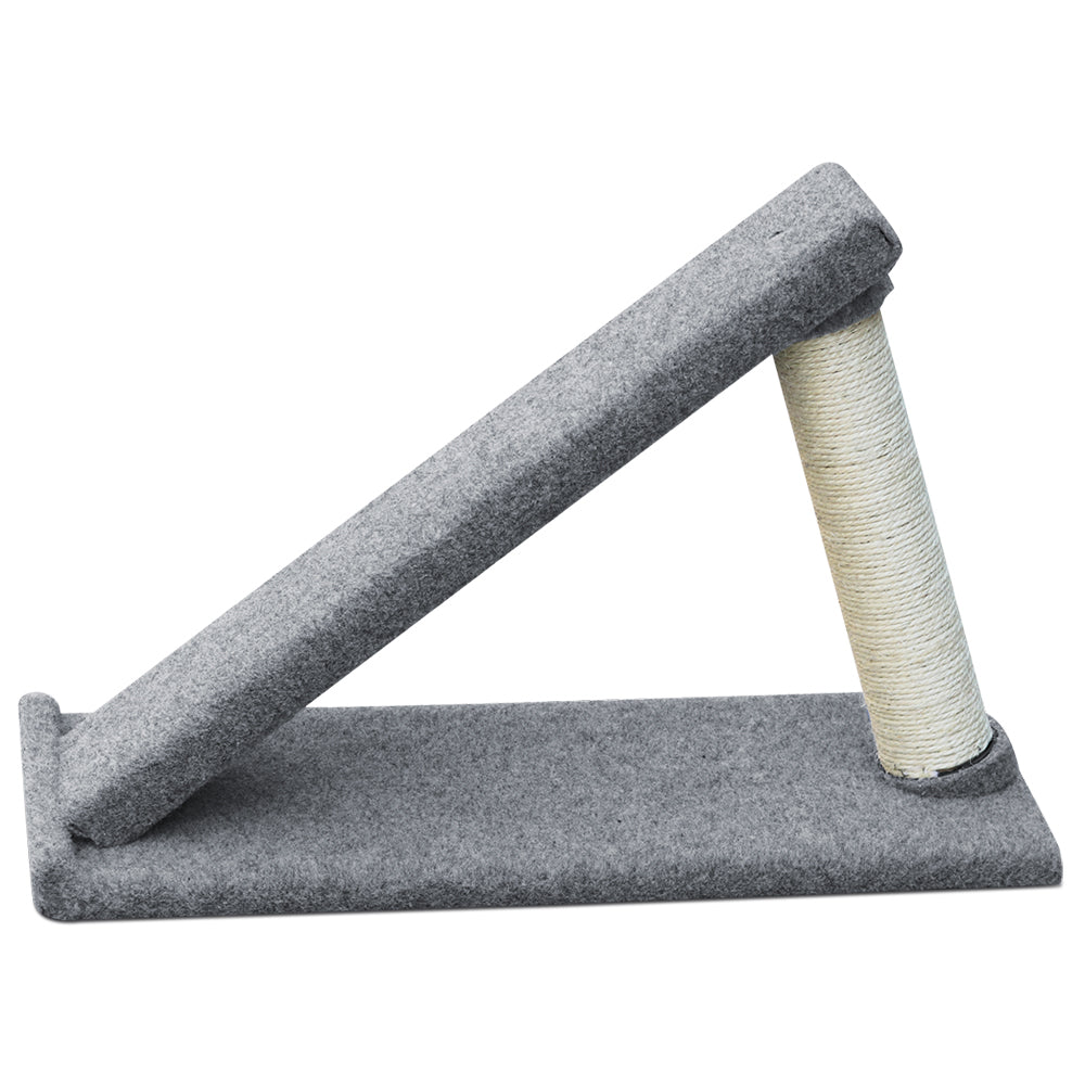 i.Pet 40cm Cat Scratching Ramp - Grey