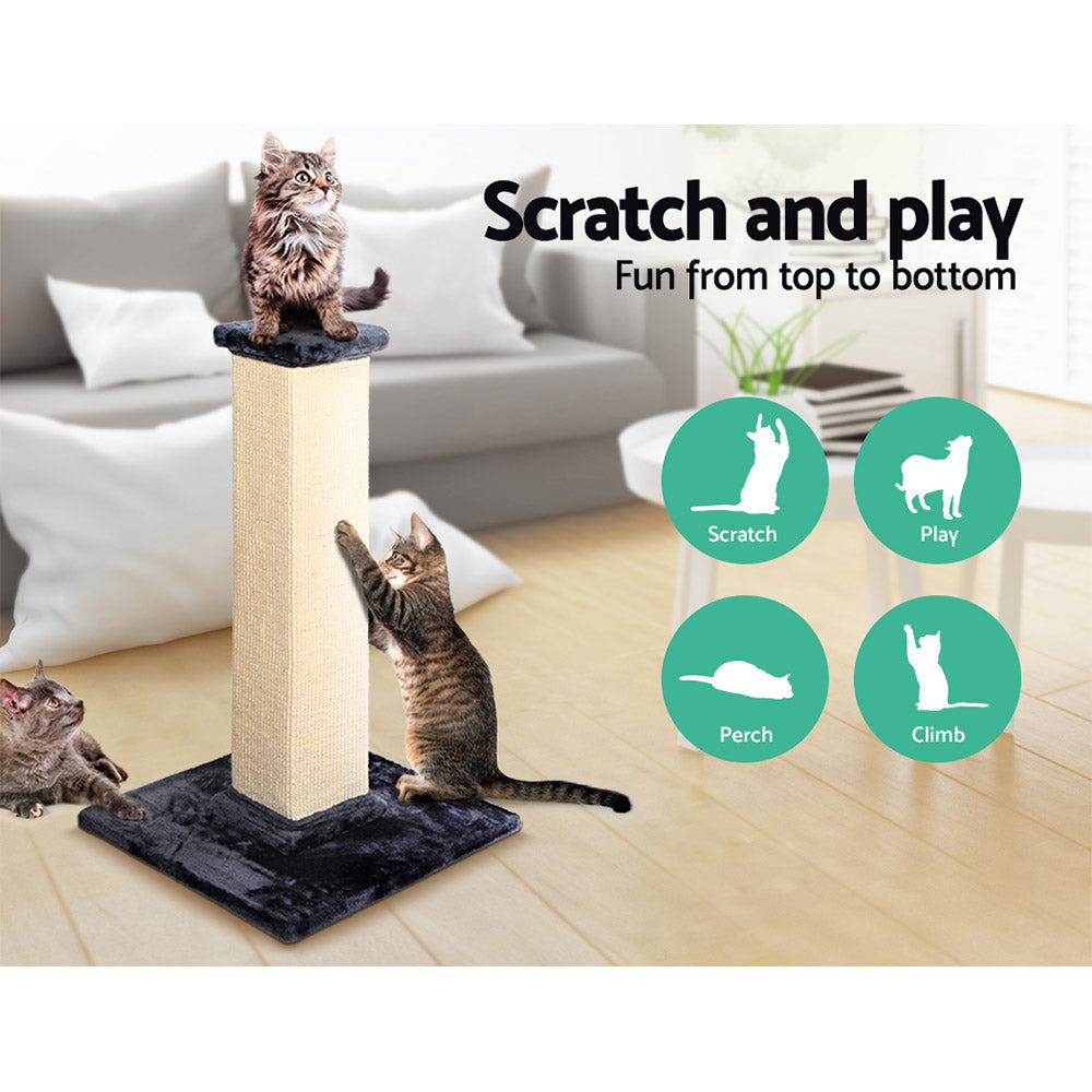 i.Pet Cat Tree 92cm Trees Scratching Post Scratcher Tower Condo House Furniture Wood