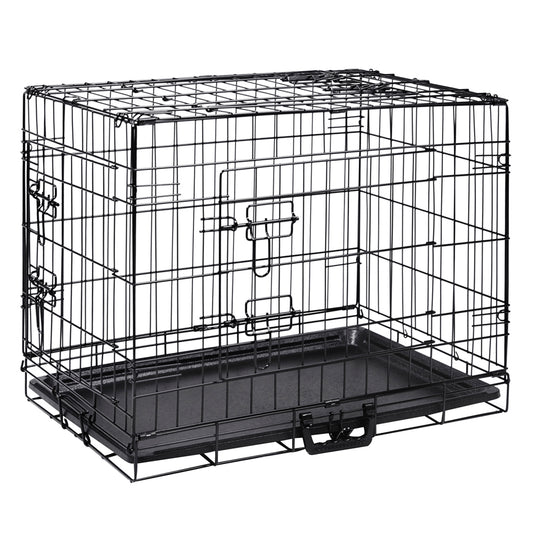 i.Pet 24inch Pet Cage - Black