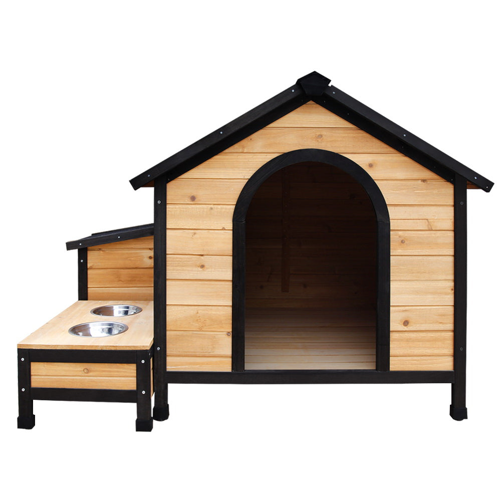 i.Pet Extra Large Wooden Pet Kennel with Storage