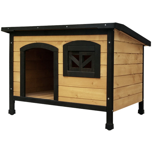 i.Pet Medium Wooden Pet Kennel