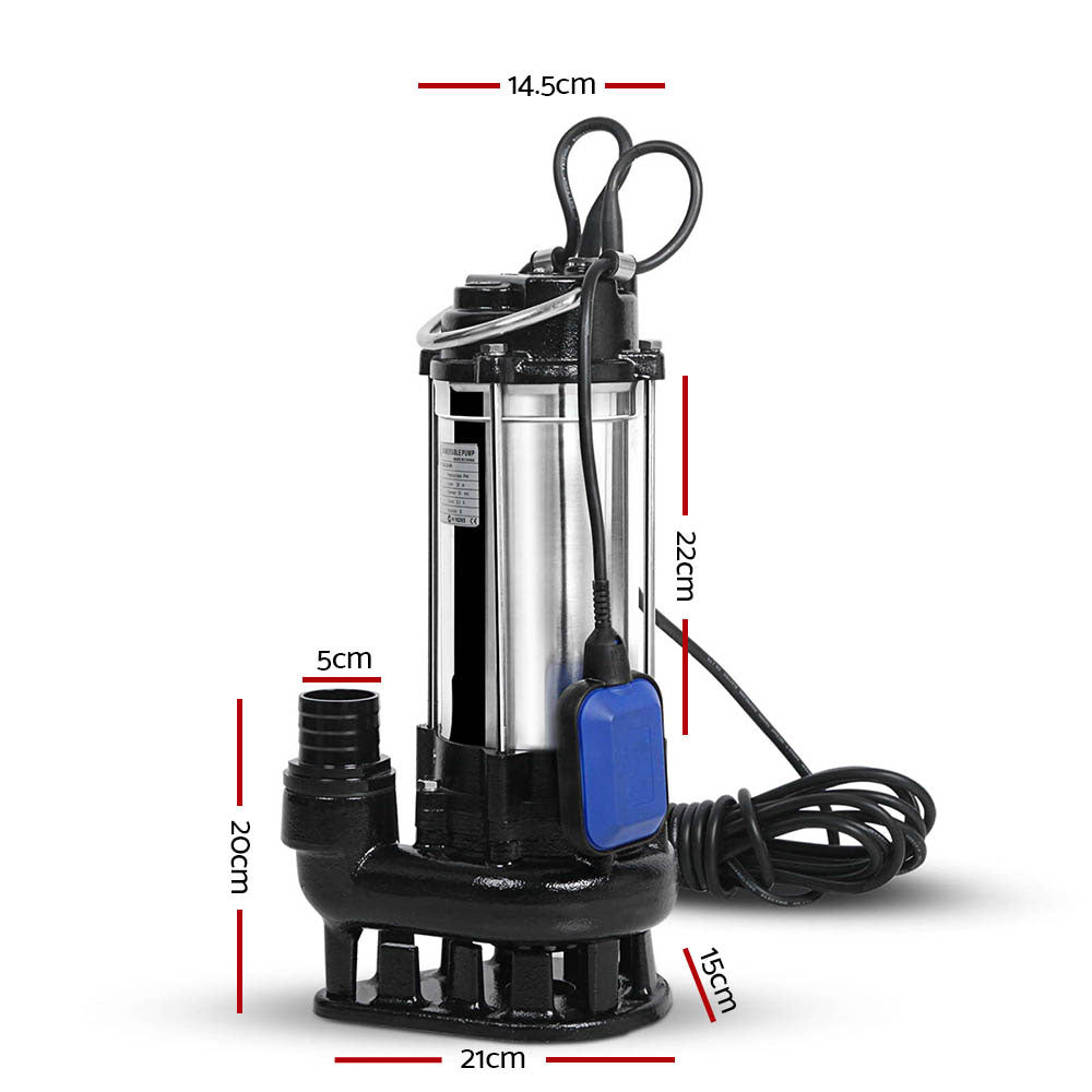 2.7HP Submersible Dirty Water Pump