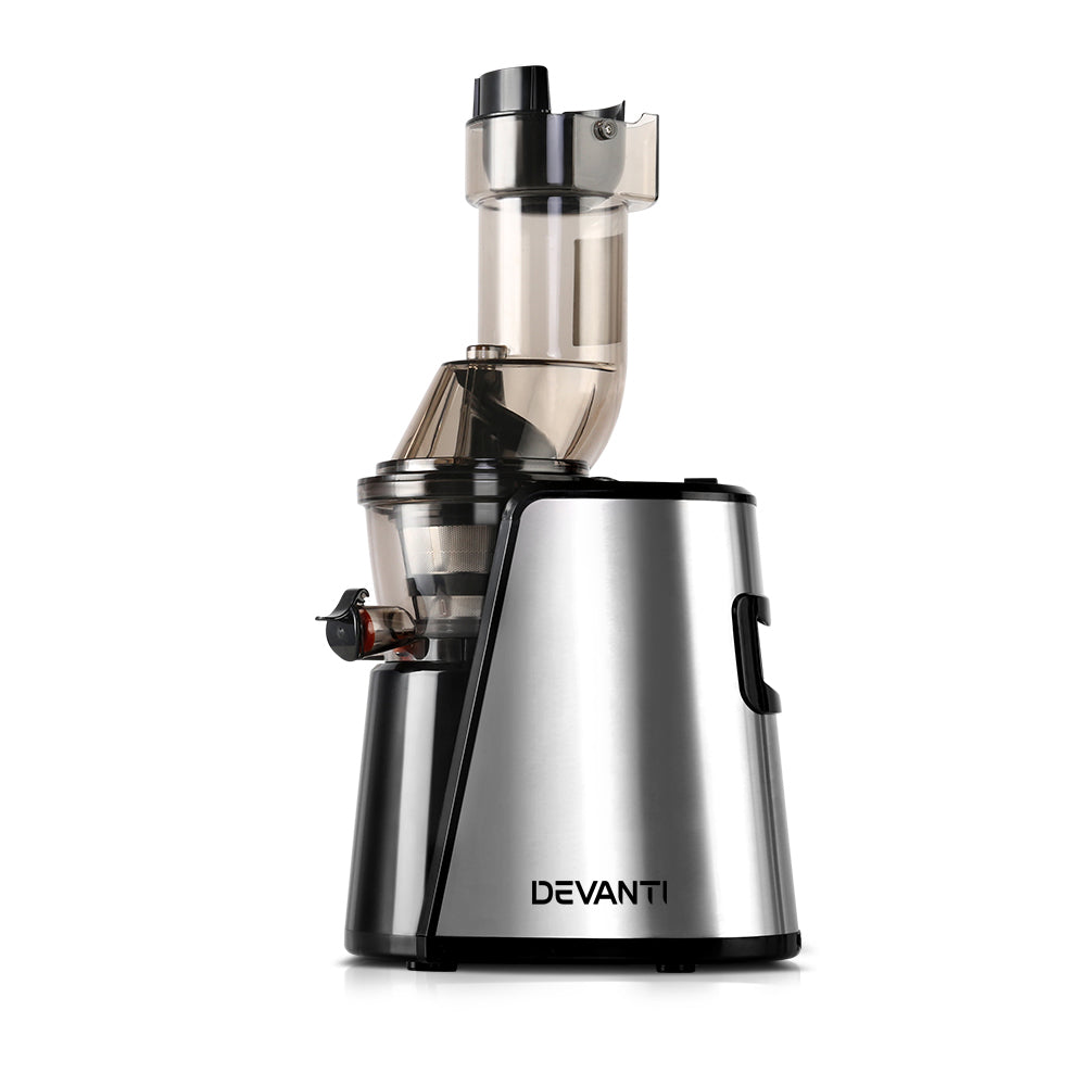 Devanti Cold Press Slow Juicer - Silver