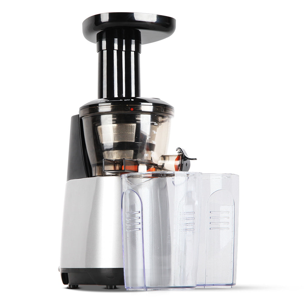 Devanti Cold Press Food Processor Juicer - Silver