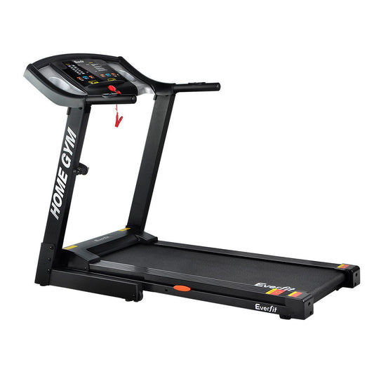 Everfit Electric Treadmill 40cm Running Home Gym Fitness Machine Black