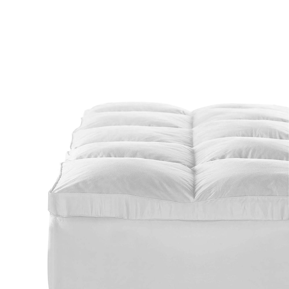 Giselle Bedding King Single Size Duck Feather & Down Mattress Topper